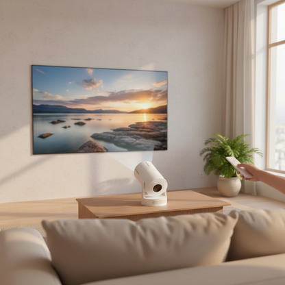 Magcubic HY300 Pro+ 4K Android 11 Portable Projector 8000 Lumens WiFi 6 BT5.4 Outdoor Theater 5W HiFi Speaker 720P HD Supported